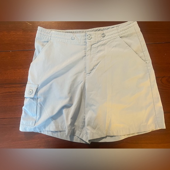 Weatherproof Garment Company Shorts women’s‎ size 8 light blue - Picture 1 of 7